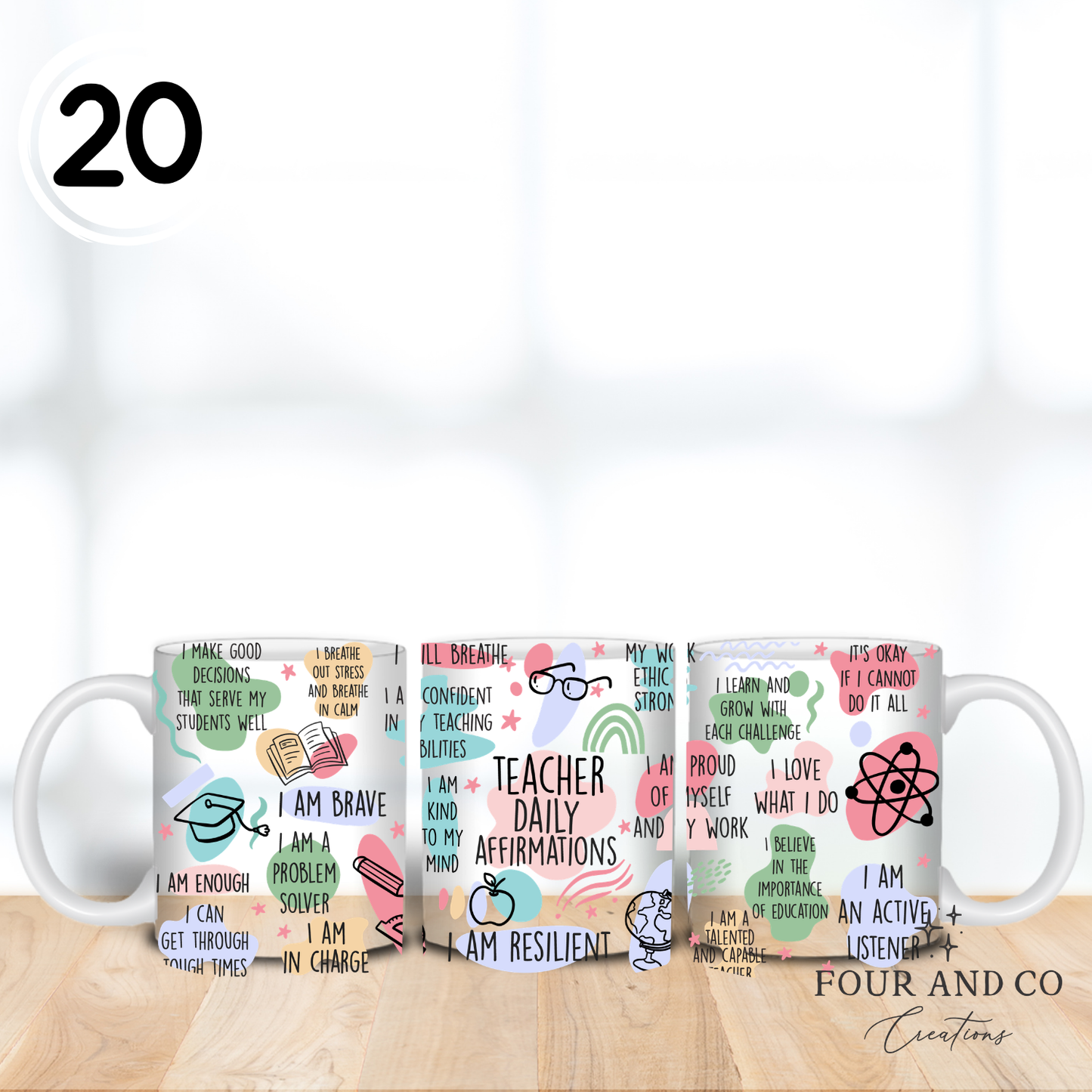 11oz Ceramic Mug – Perfect for Hot & Cold Drinks