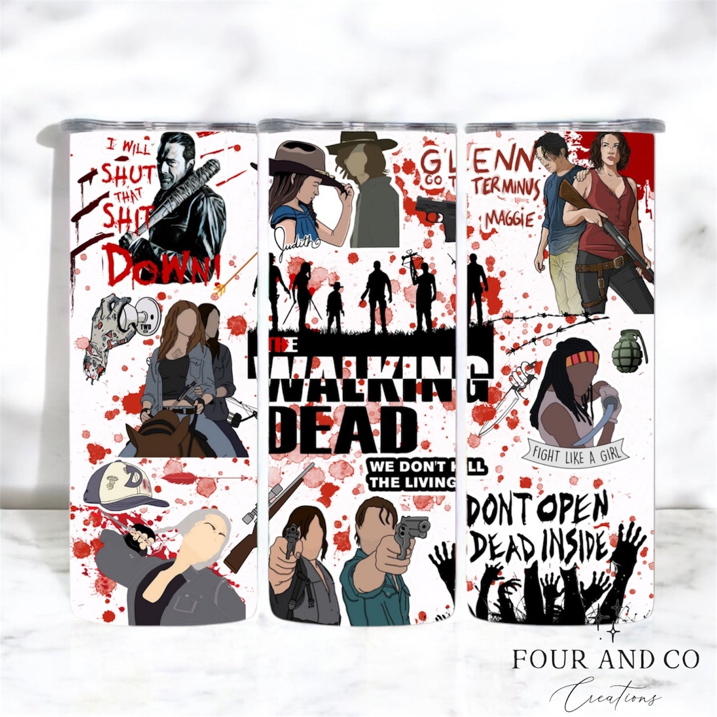 Walking Dead 20oz Tumbler