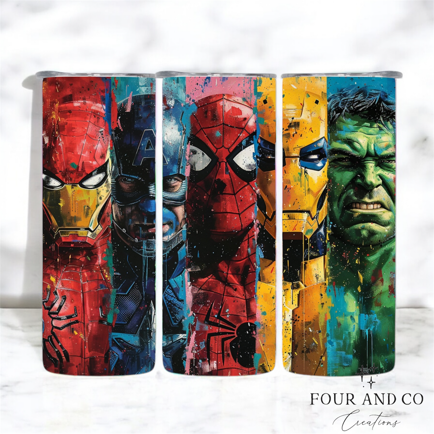 Superhero 20oz Tumbler