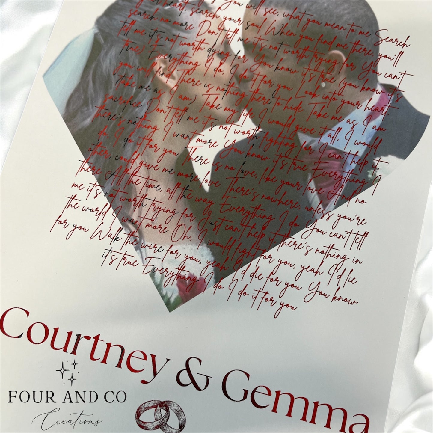 Wedding Foiled Print