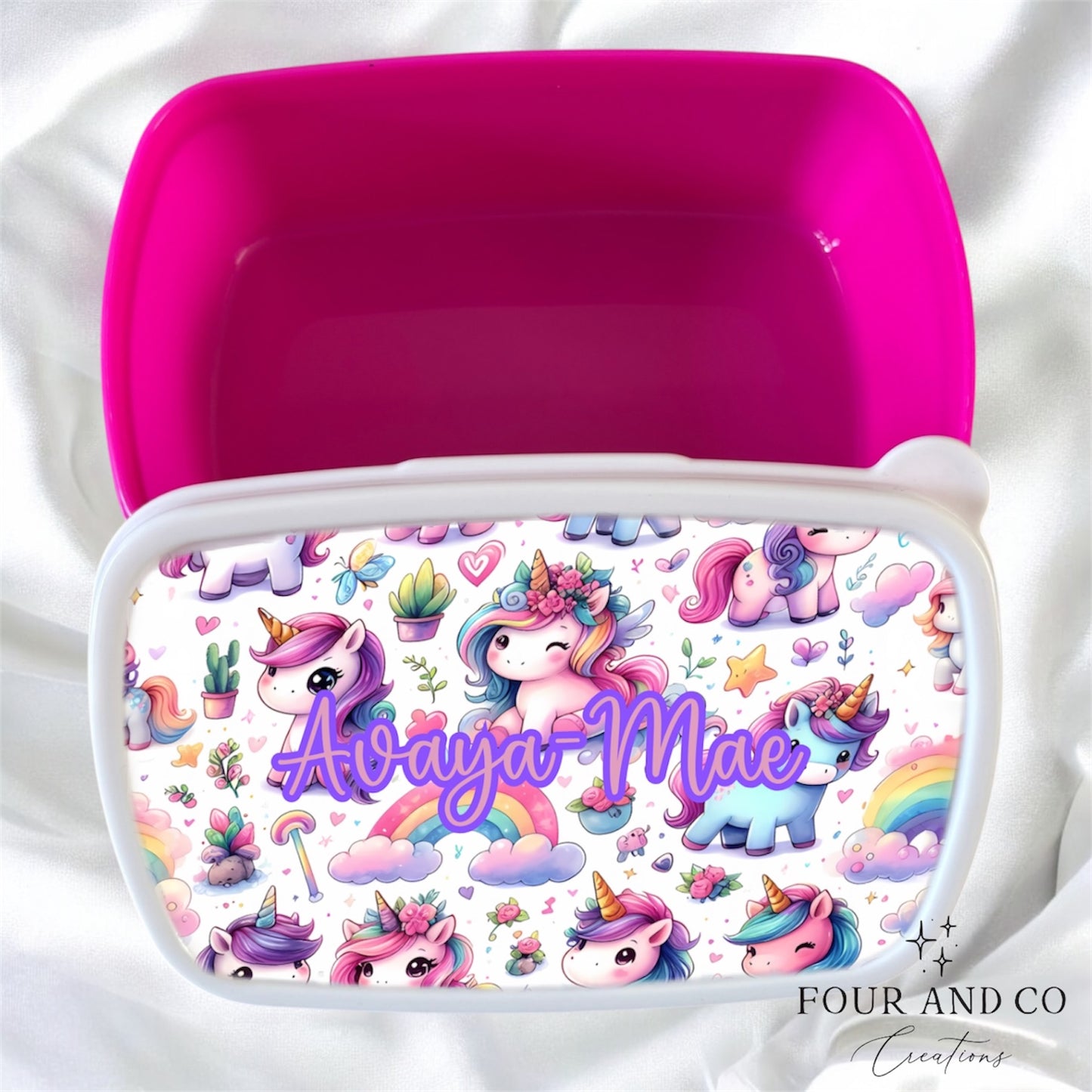 Personalised Kids Lunchbox – Cute, Compact & Customisable