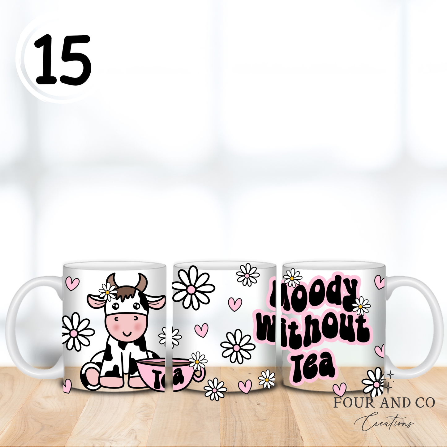 11oz Ceramic Mug – Perfect for Hot & Cold Drinks