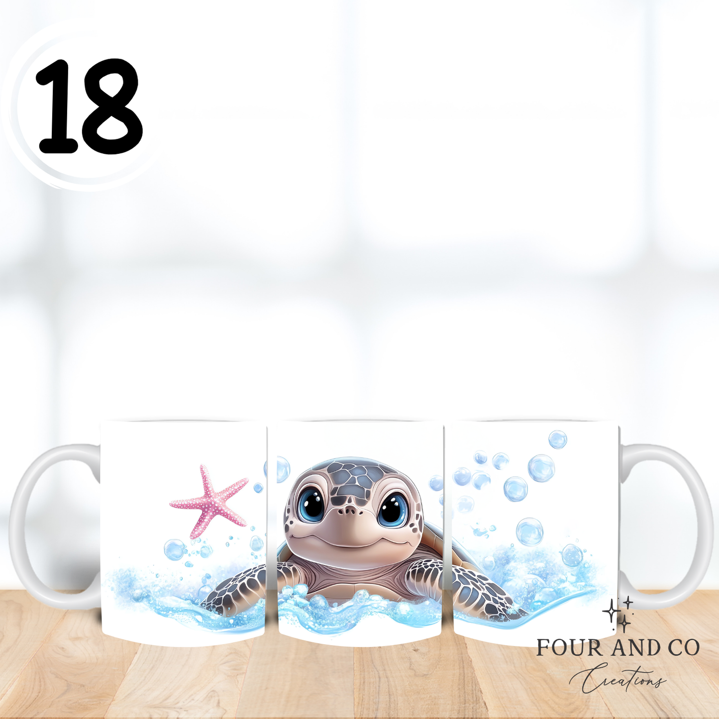 11oz Ceramic Mug – Perfect for Hot & Cold Drinks