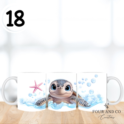 11oz Ceramic Mug – Perfect for Hot & Cold Drinks