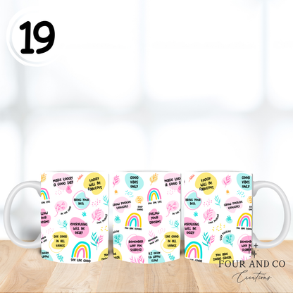 11oz Ceramic Mug – Perfect for Hot & Cold Drinks