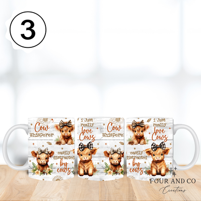 11oz Ceramic Mug – Perfect for Hot & Cold Drinks