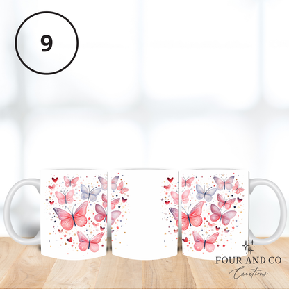 11oz Ceramic Mug – Perfect for Hot & Cold Drinks