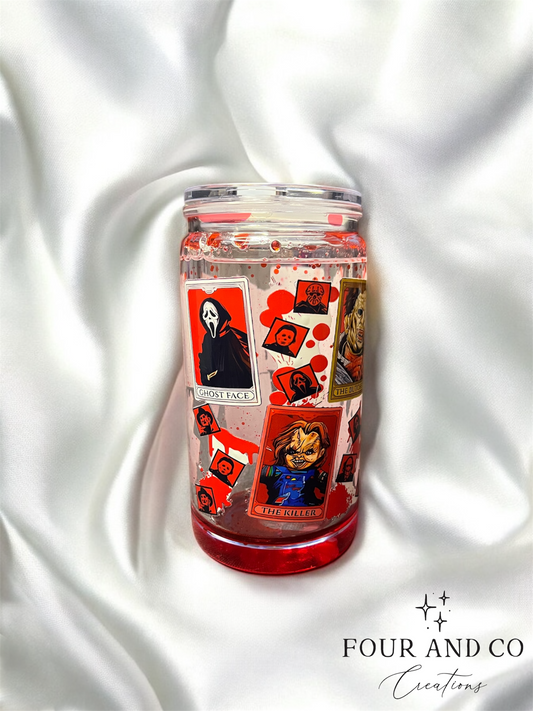 Lava Drip Horror Tumbler