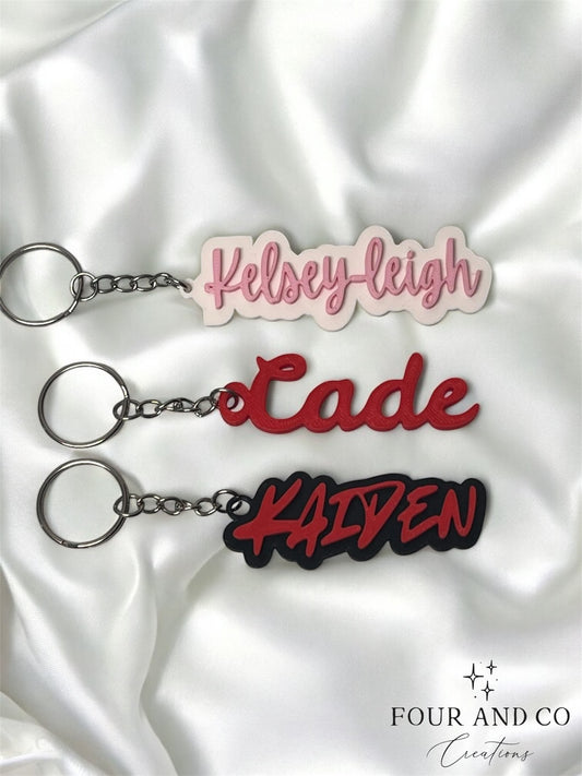 3D Printed Keyring
