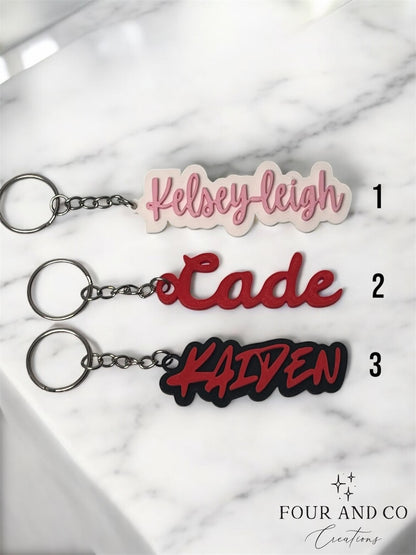 3D Printed Keyring
