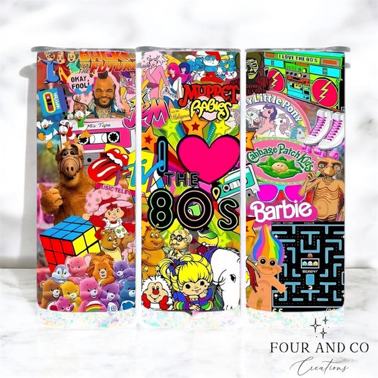 We Love 80's 20oz Tumbler