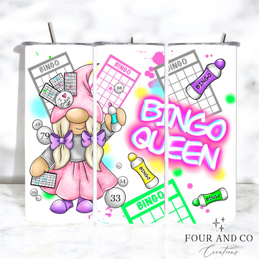 Bingo Queen 20oz Tumbler
