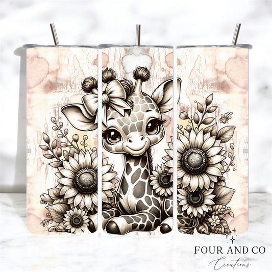 Baby Giraffe 20oz Tumbler