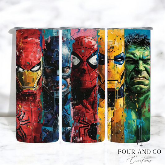 Superhero 20oz Tumbler