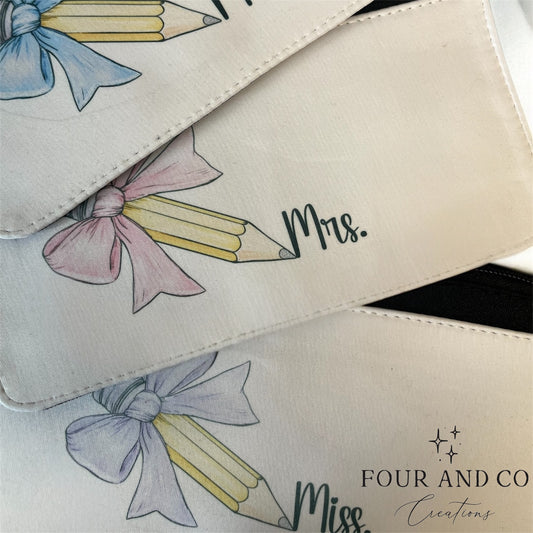 Bow Pencil Case